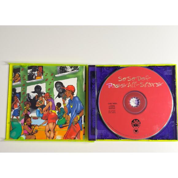 So So Def Bass All-Stars CD 1996 Columbia Records Hip Hop Miami Bass Compilation - Picture 8 of 9